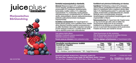 Berry and Omega+ Blend Capsules