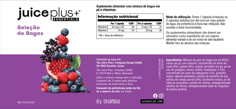 Berry and Omega+ Blend Capsules