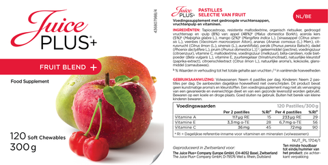 Obst- und Gemüsemischung Kautabletten (Healthy Starts)